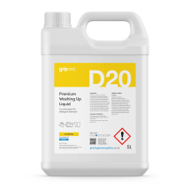 Grip D20 Concentrated Washing up Liquid 5L