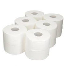 Mini Jumbo 150m x 12 rolls / Virgin Tissue