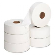 Jumbo Toilet Rolls 400m case of 6