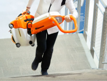 Willmop 35 Compact Battery Scrubber Dryer 370mm